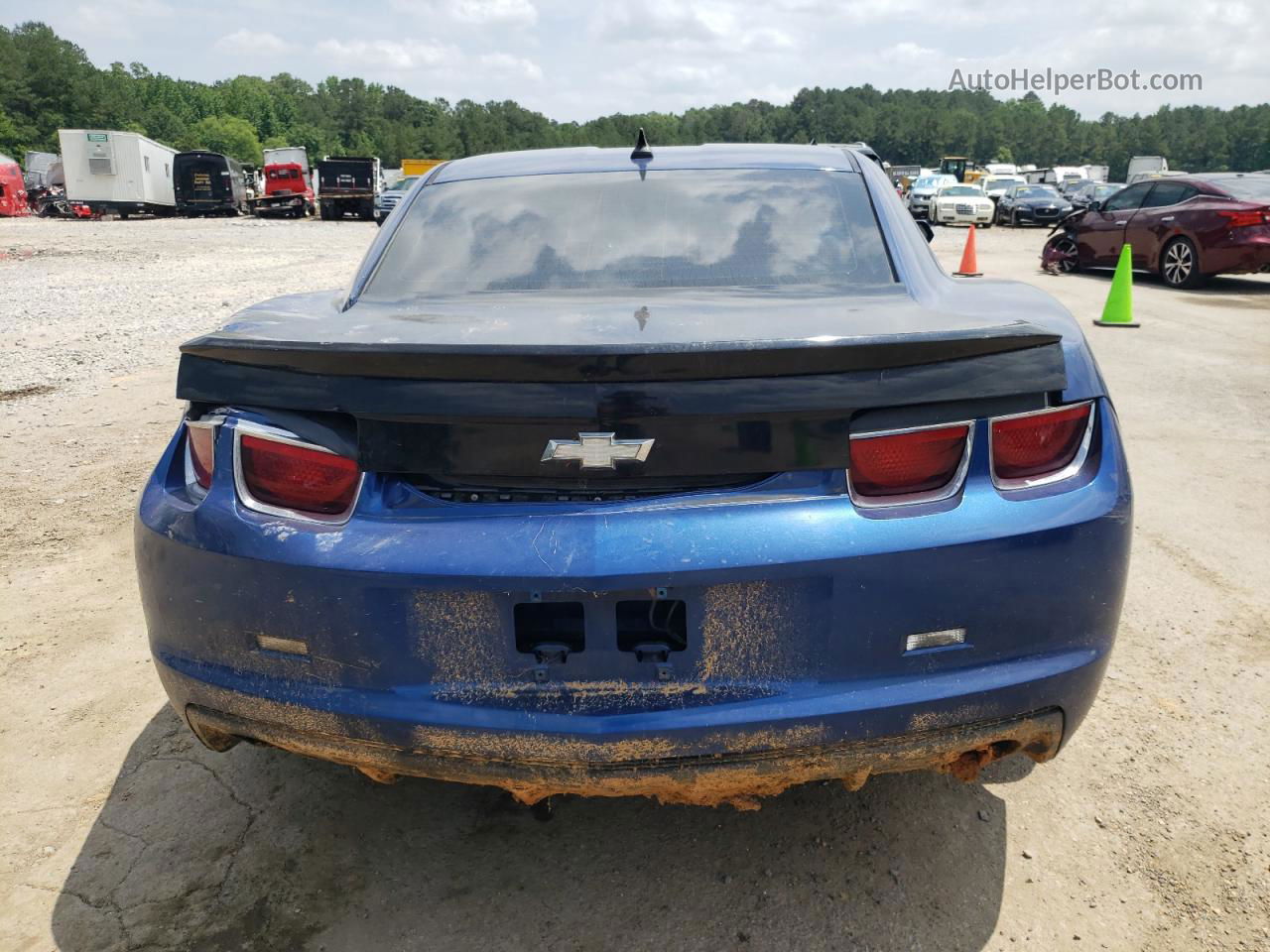 2010 Chevrolet Camaro Lt Blue vin: 2G1FB1EV2A9182511