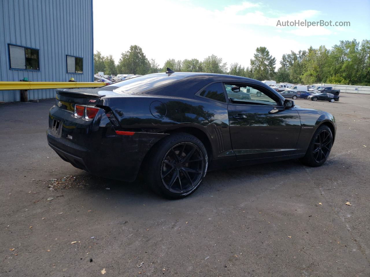 2010 Chevrolet Camaro Lt Black vin: 2G1FB1EV2A9186753