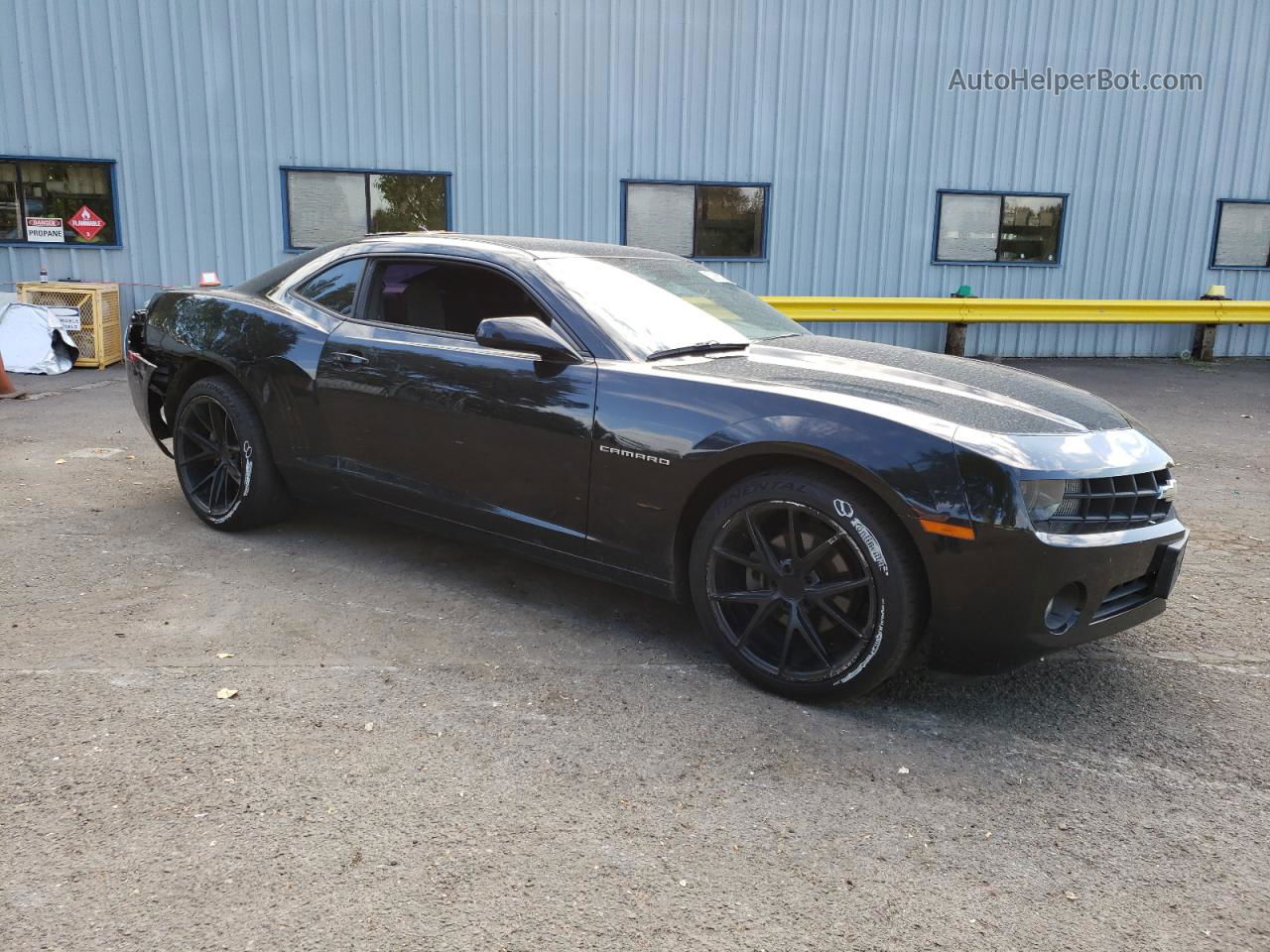 2010 Chevrolet Camaro Lt Black vin: 2G1FB1EV2A9186753