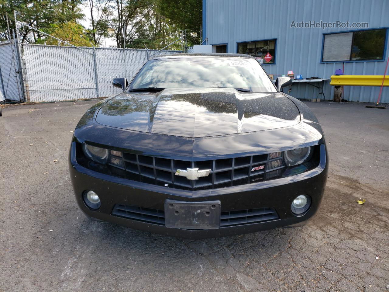 2010 Chevrolet Camaro Lt Black vin: 2G1FB1EV2A9186753