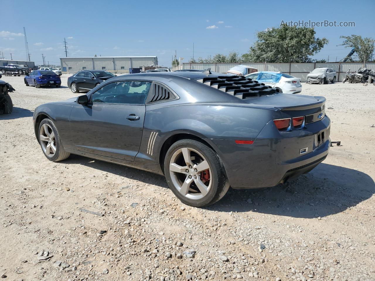 2010 Chevrolet Camaro Lt Серый vin: 2G1FB1EV3A9115495