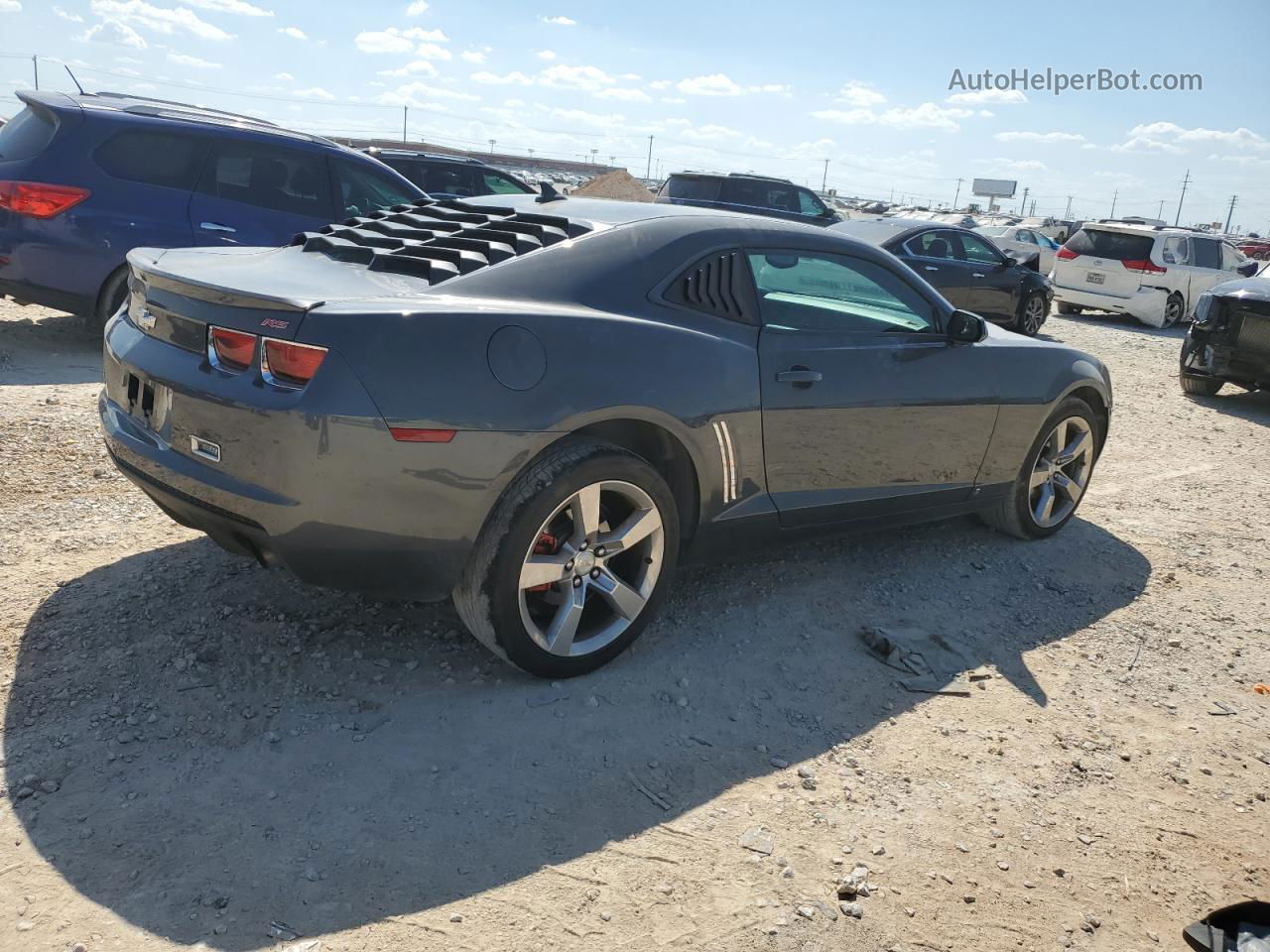 2010 Chevrolet Camaro Lt Gray vin: 2G1FB1EV3A9115495