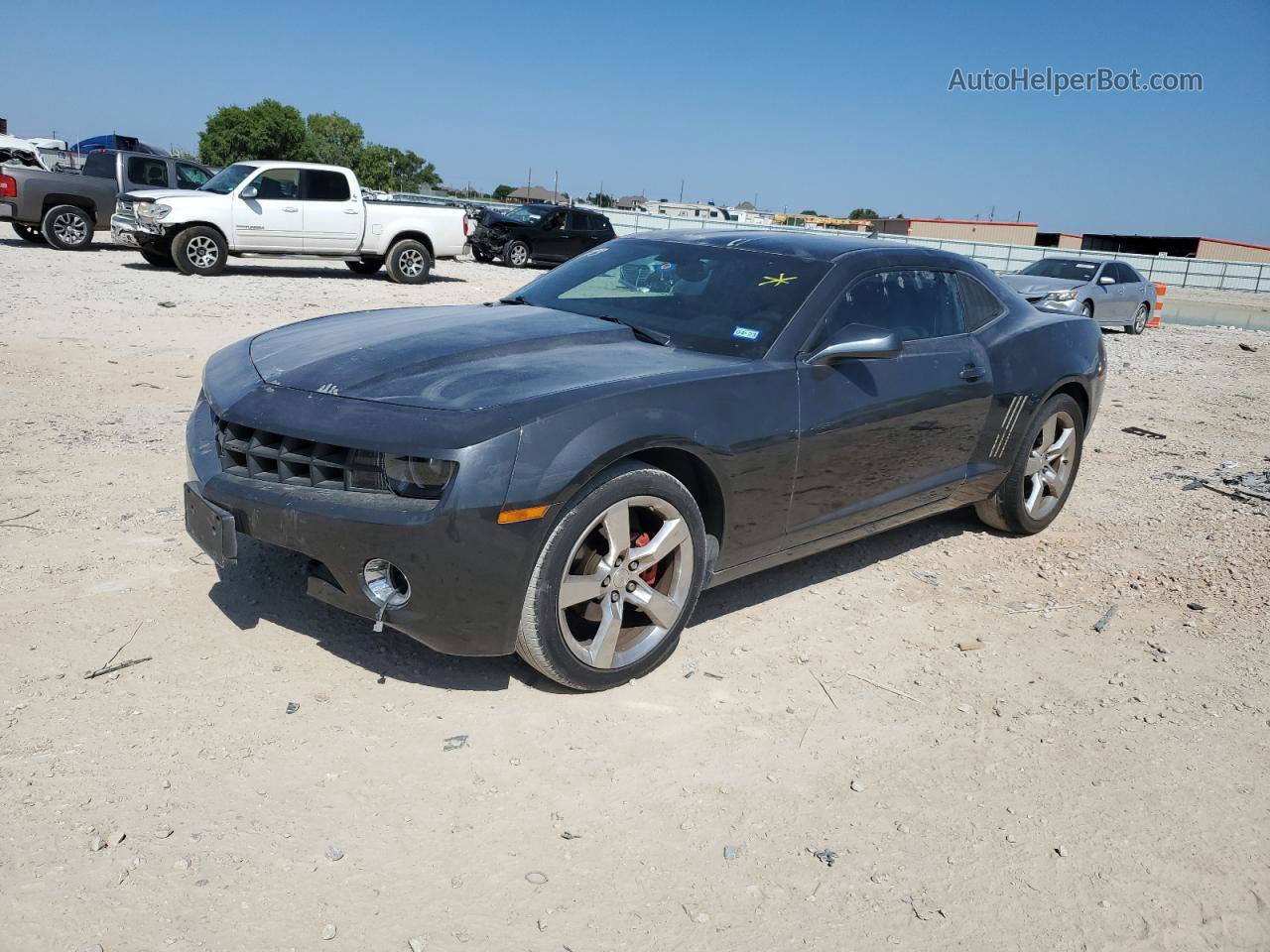 2010 Chevrolet Camaro Lt Gray vin: 2G1FB1EV3A9115495