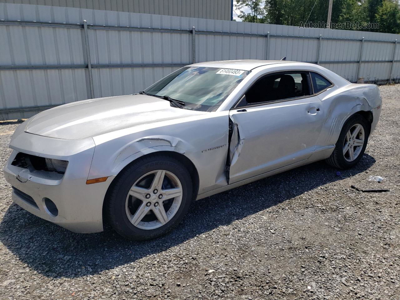 2010 Chevrolet Camaro Lt Silver vin: 2G1FB1EV3A9122799