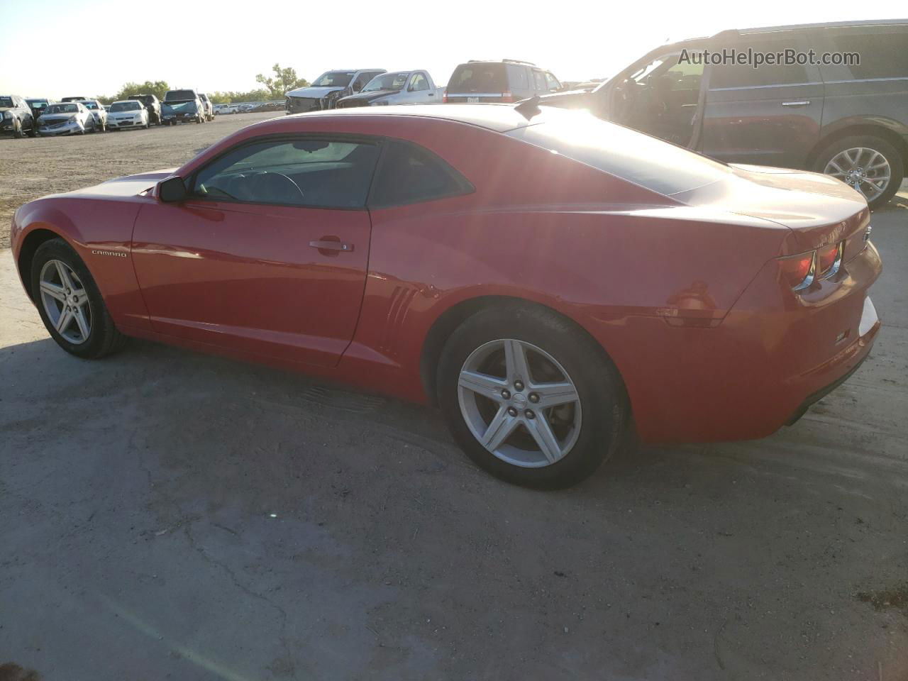 2010 Chevrolet Camaro Lt Red vin: 2G1FB1EV3A9158847