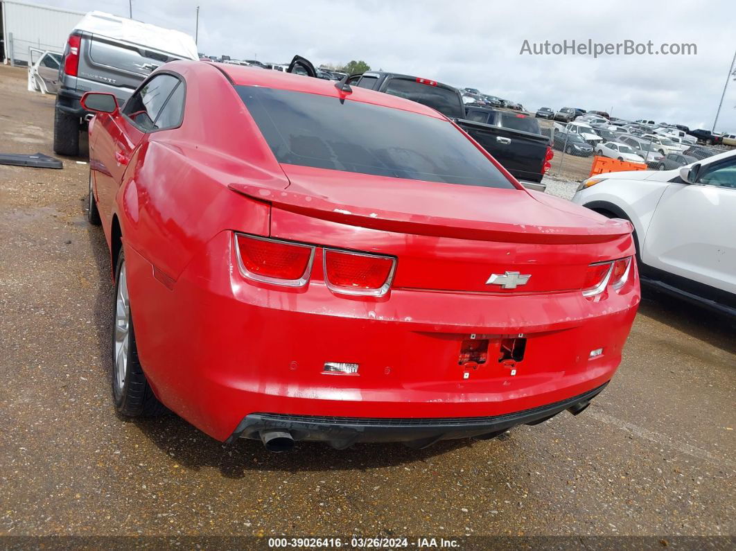 2010 Chevrolet Camaro 1lt Red vin: 2G1FB1EV3A9160534