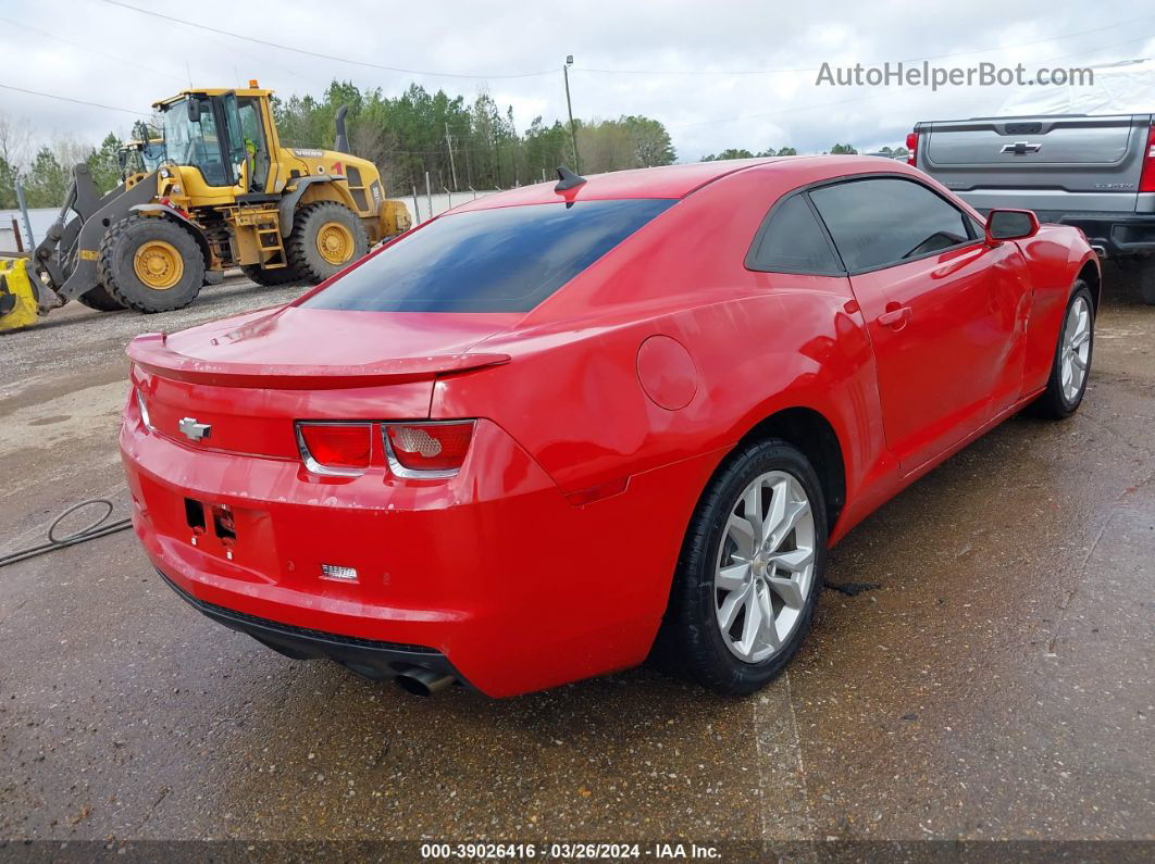 2010 Chevrolet Camaro 1lt Red vin: 2G1FB1EV3A9160534