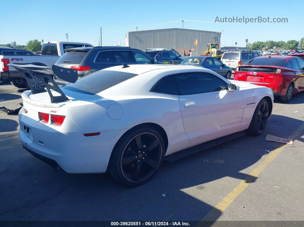 2010 Chevrolet Camaro 1lt White vin: 2G1FB1EV4A9103839