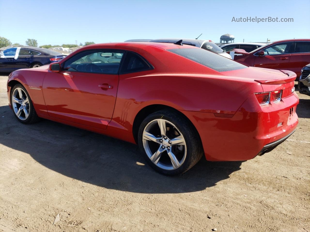 2010 Chevrolet Camaro Lt Red vin: 2G1FB1EV4A9165449