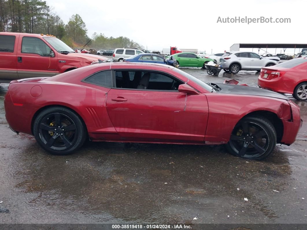 2010 Chevrolet Camaro 1lt Burgundy vin: 2G1FB1EV4A9174295