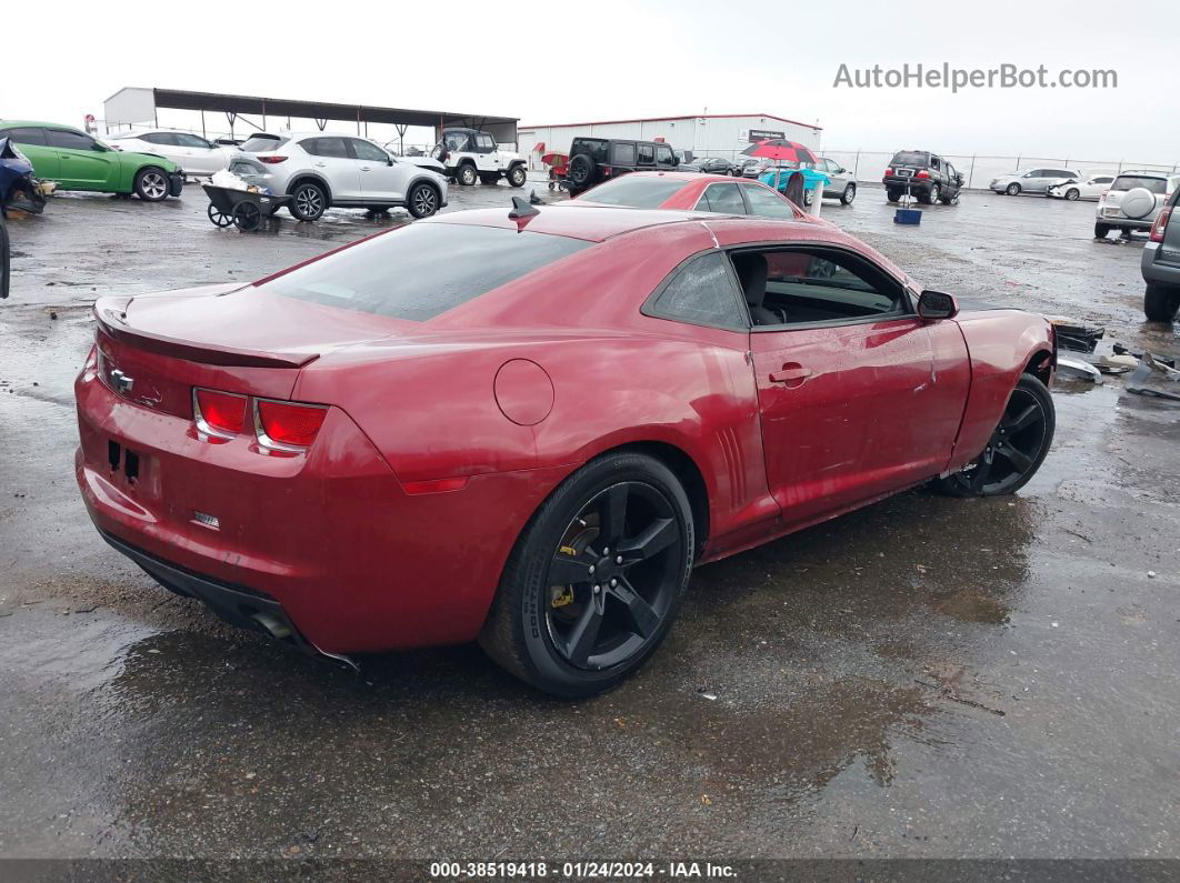 2010 Chevrolet Camaro 1lt Burgundy vin: 2G1FB1EV4A9174295