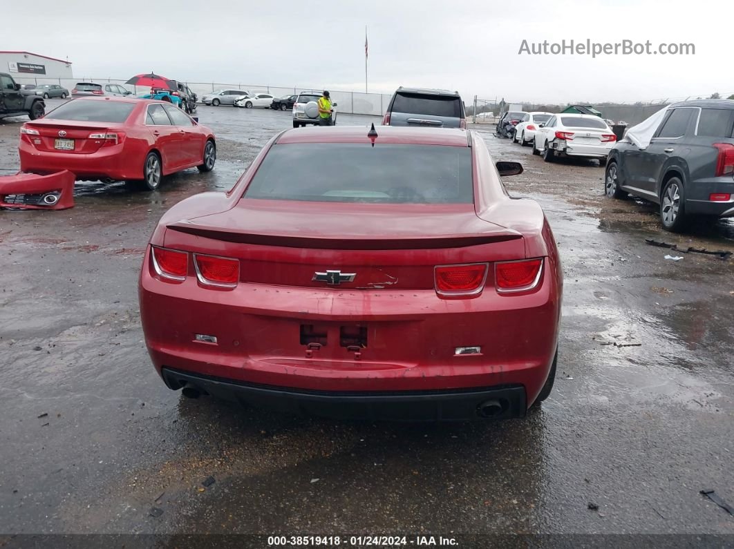 2010 Chevrolet Camaro 1lt Burgundy vin: 2G1FB1EV4A9174295