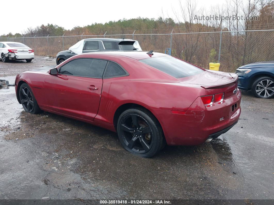 2010 Chevrolet Camaro 1lt Burgundy vin: 2G1FB1EV4A9174295