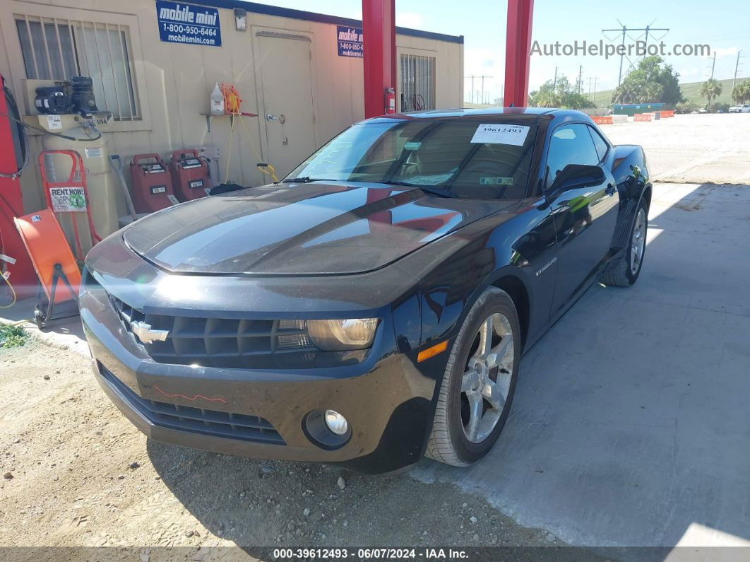 2010 Chevrolet Camaro 1lt Black vin: 2G1FB1EV4A9175866