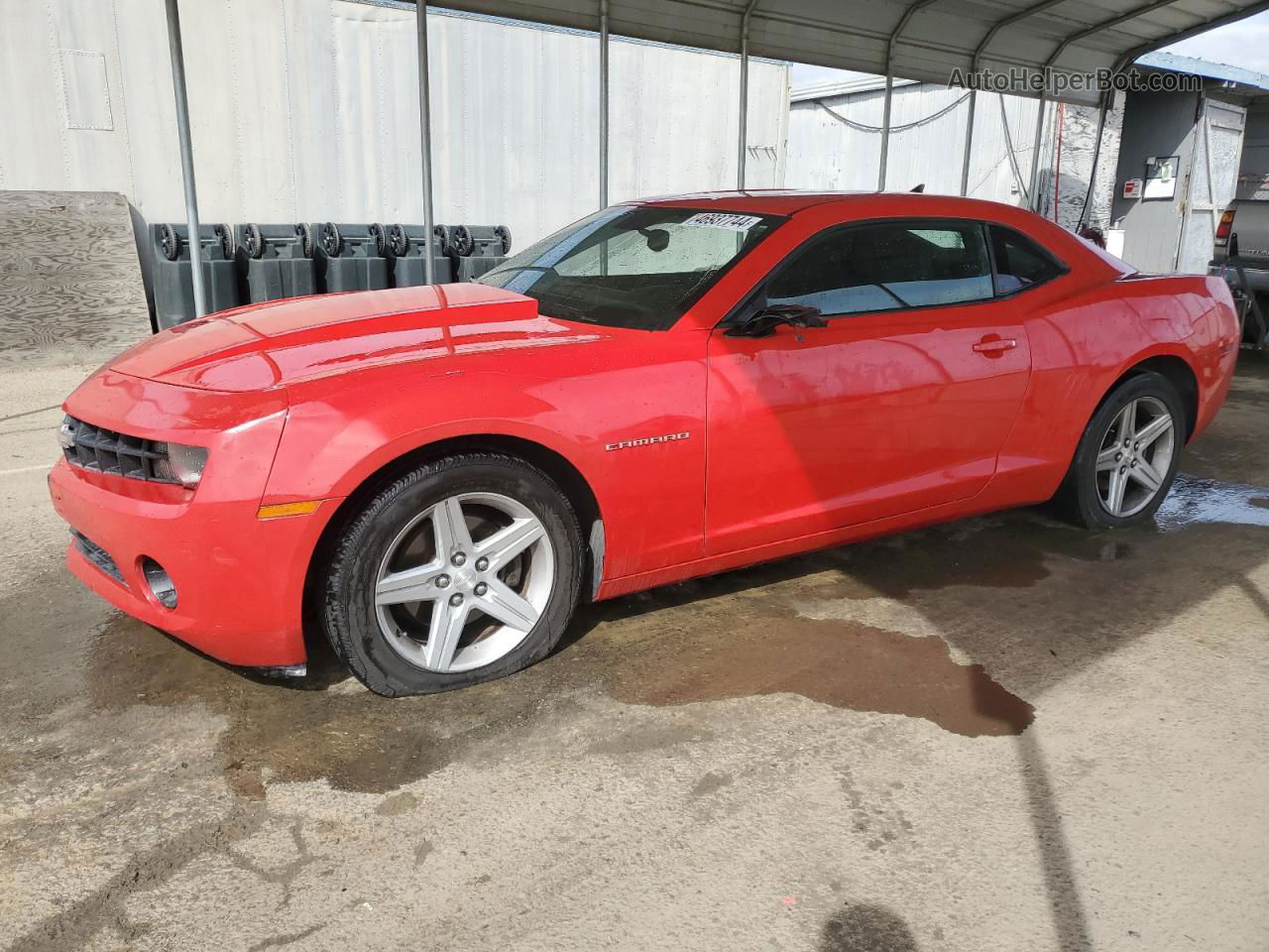 2010 Chevrolet Camaro Lt Red vin: 2G1FB1EV4A9192327