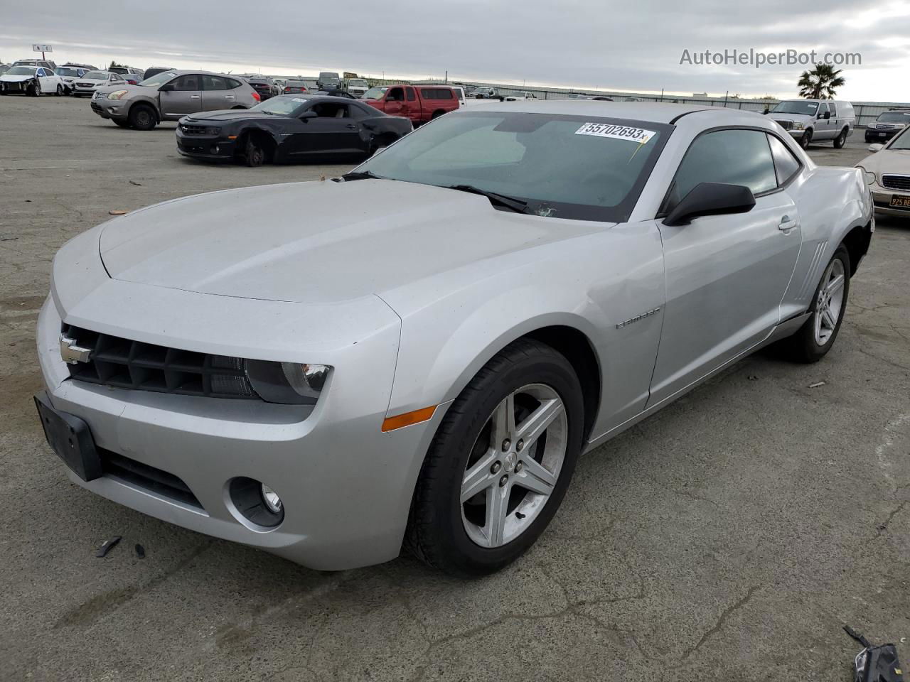 2010 Chevrolet Camaro Lt Silver vin: 2G1FB1EV4A9198662