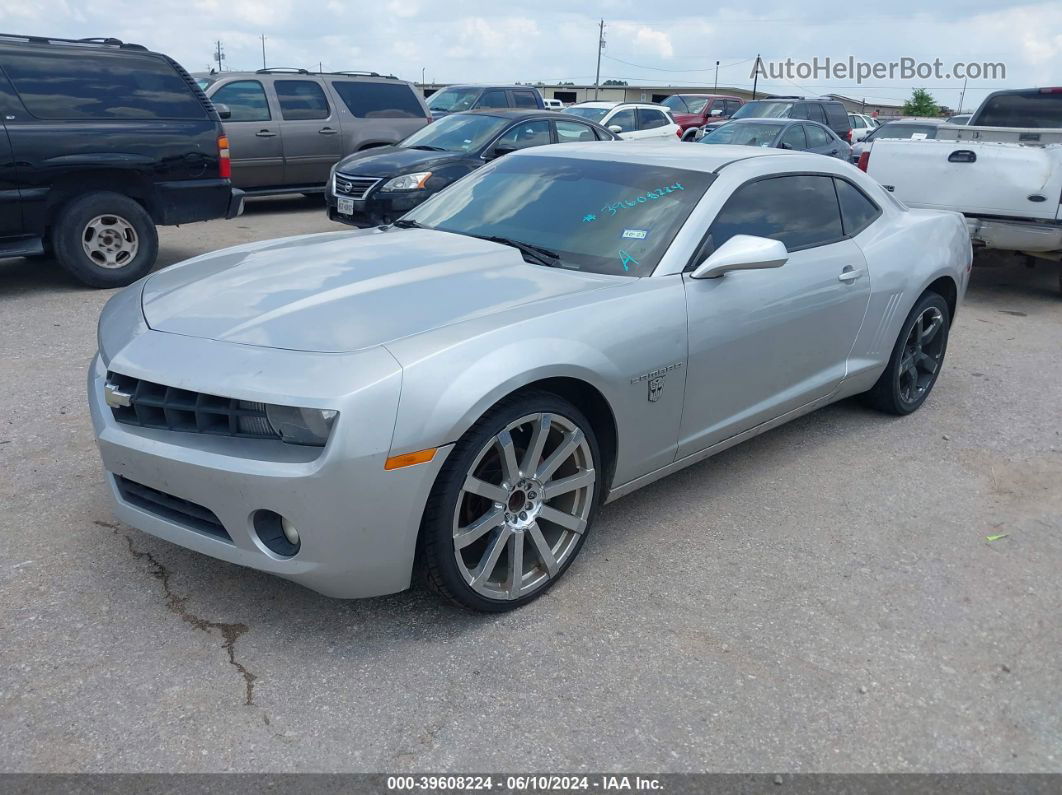 2010 Chevrolet Camaro 1lt Silver vin: 2G1FB1EV5A9171390