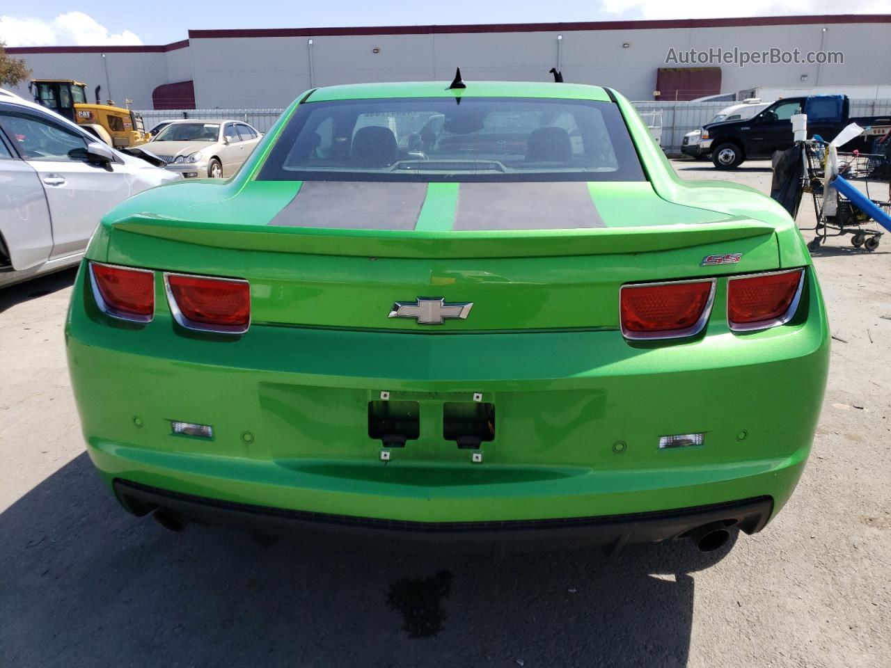 2010 Chevrolet Camaro Lt Green vin: 2G1FB1EV5A9200872