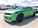 2010 Chevrolet Camaro Lt Зеленый vin: 2G1FB1EV5A9200872