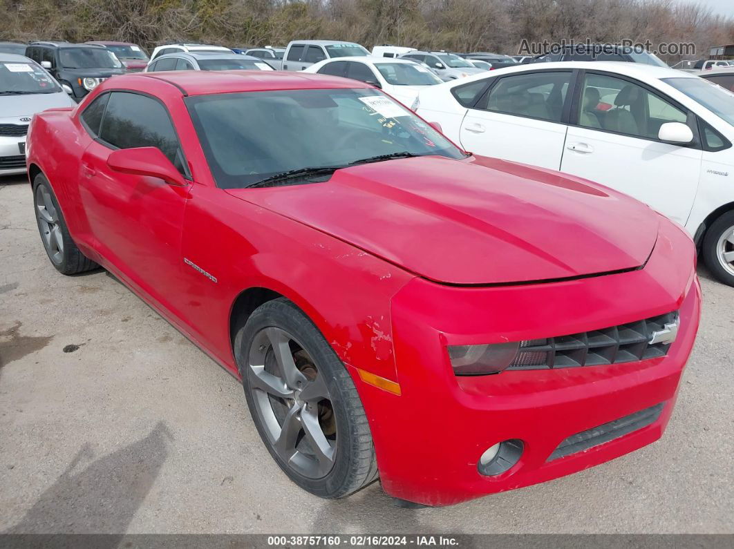 2010 Chevrolet Camaro 1lt Red vin: 2G1FB1EV5A9203352