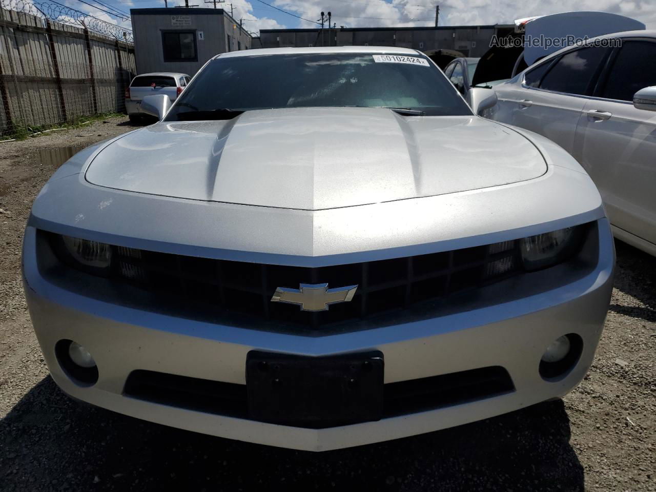 2010 Chevrolet Camaro Lt Silver vin: 2G1FB1EV6A9121095