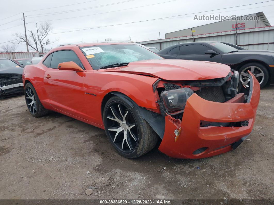 2010 Chevrolet Camaro 1lt Orange vin: 2G1FB1EV6A9179935