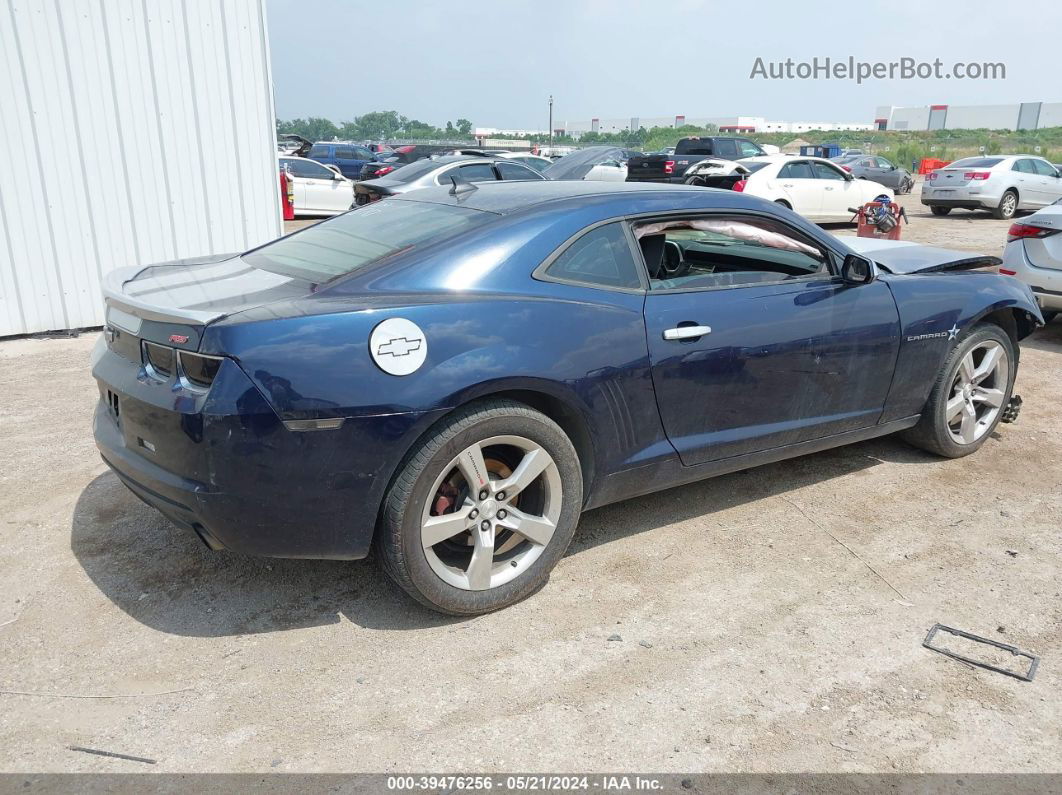 2010 Chevrolet Camaro 1lt Blue vin: 2G1FB1EV6A9186836