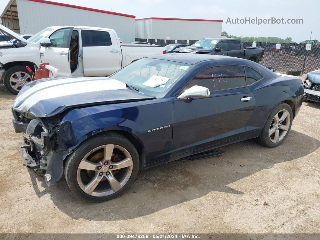 2010 Chevrolet Camaro 1lt Blue vin: 2G1FB1EV6A9186836