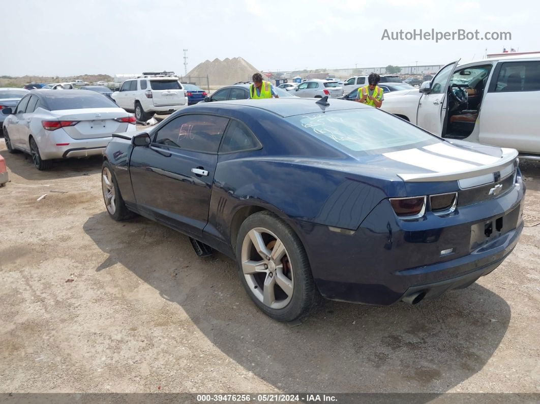 2010 Chevrolet Camaro 1lt Blue vin: 2G1FB1EV6A9186836