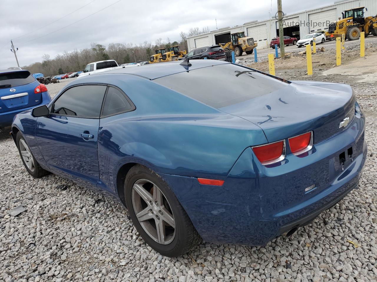 2010 Chevrolet Camaro Lt Blue vin: 2G1FB1EV6A9188974