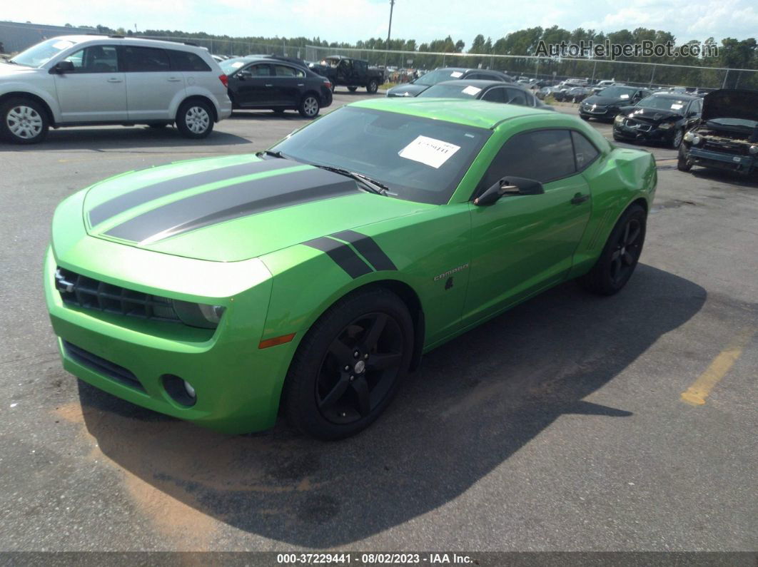 2010 Chevrolet Camaro 1lt Green vin: 2G1FB1EV6A9216465