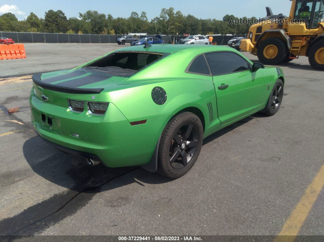 2010 Chevrolet Camaro 1lt Green vin: 2G1FB1EV6A9216465