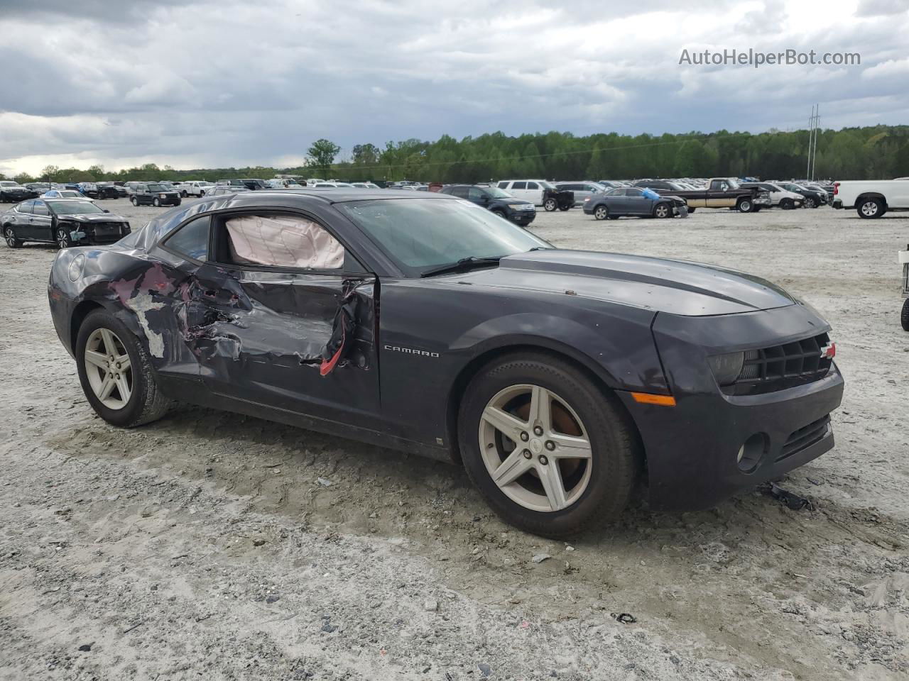 2010 Chevrolet Camaro Lt Black vin: 2G1FB1EV7A9131571