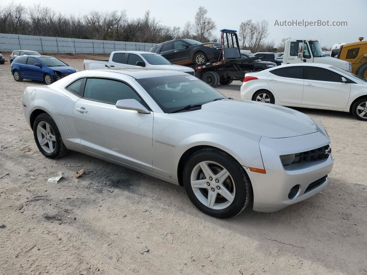 2010 Chevrolet Camaro Lt Silver vin: 2G1FB1EV7A9131585