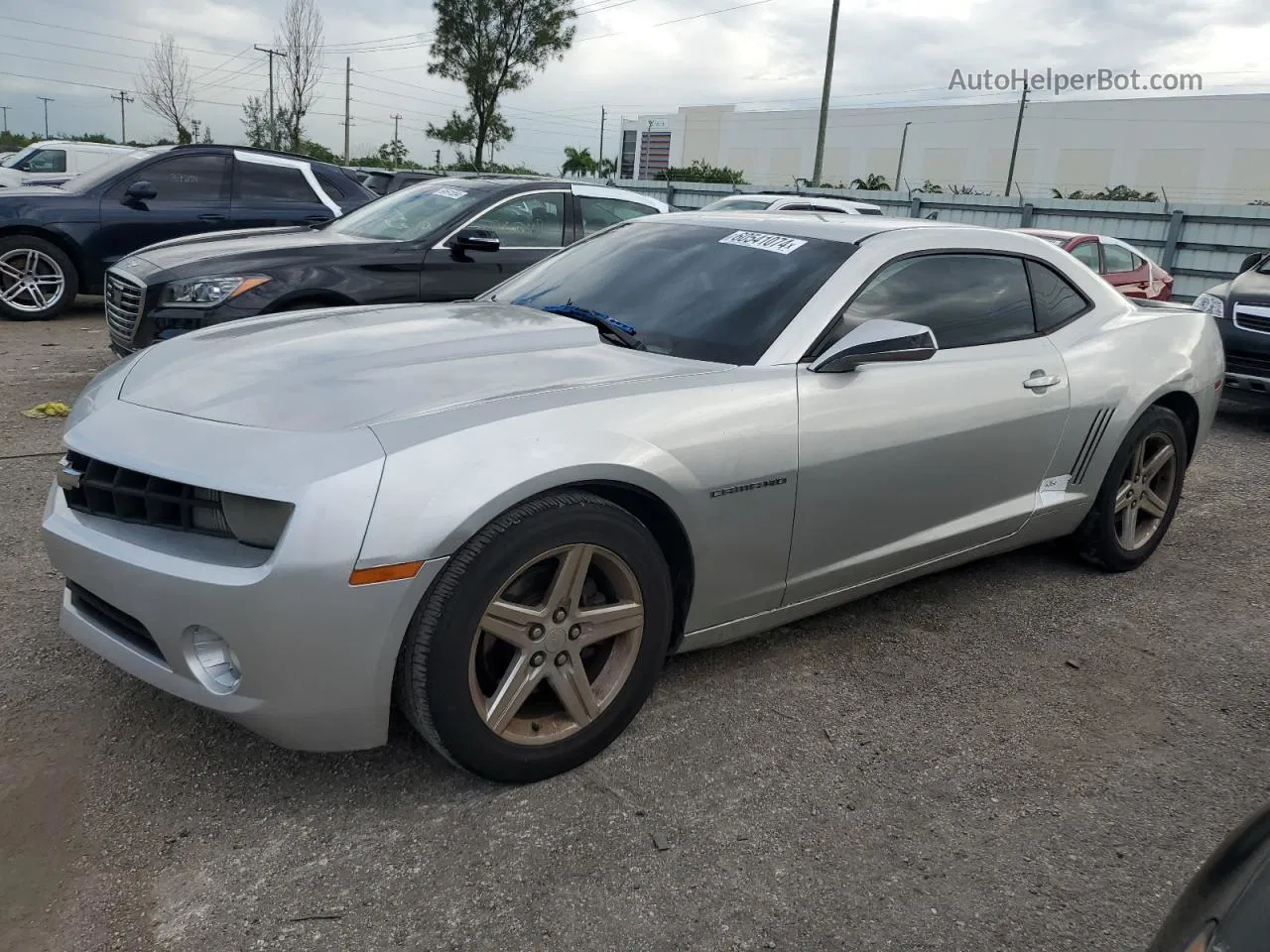 2010 Chevrolet Camaro Lt Silver vin: 2G1FB1EV7A9218239