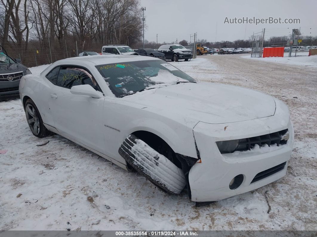 2010 Chevrolet Camaro 1lt White vin: 2G1FB1EV7A9220122