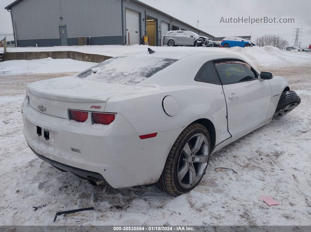 2010 Chevrolet Camaro 1lt White vin: 2G1FB1EV7A9220122