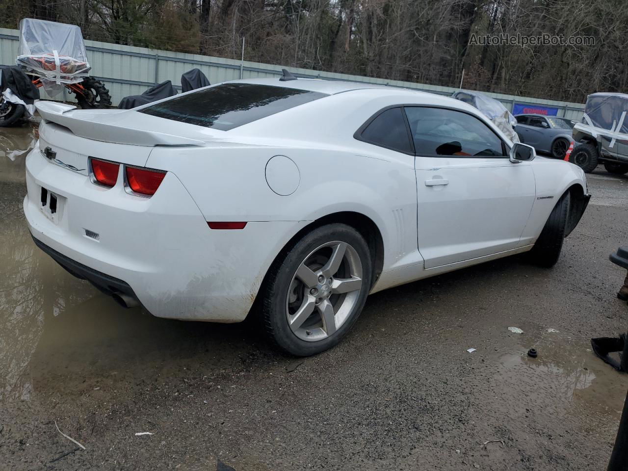 2010 Chevrolet Camaro Lt Белый vin: 2G1FB1EV7A9227216