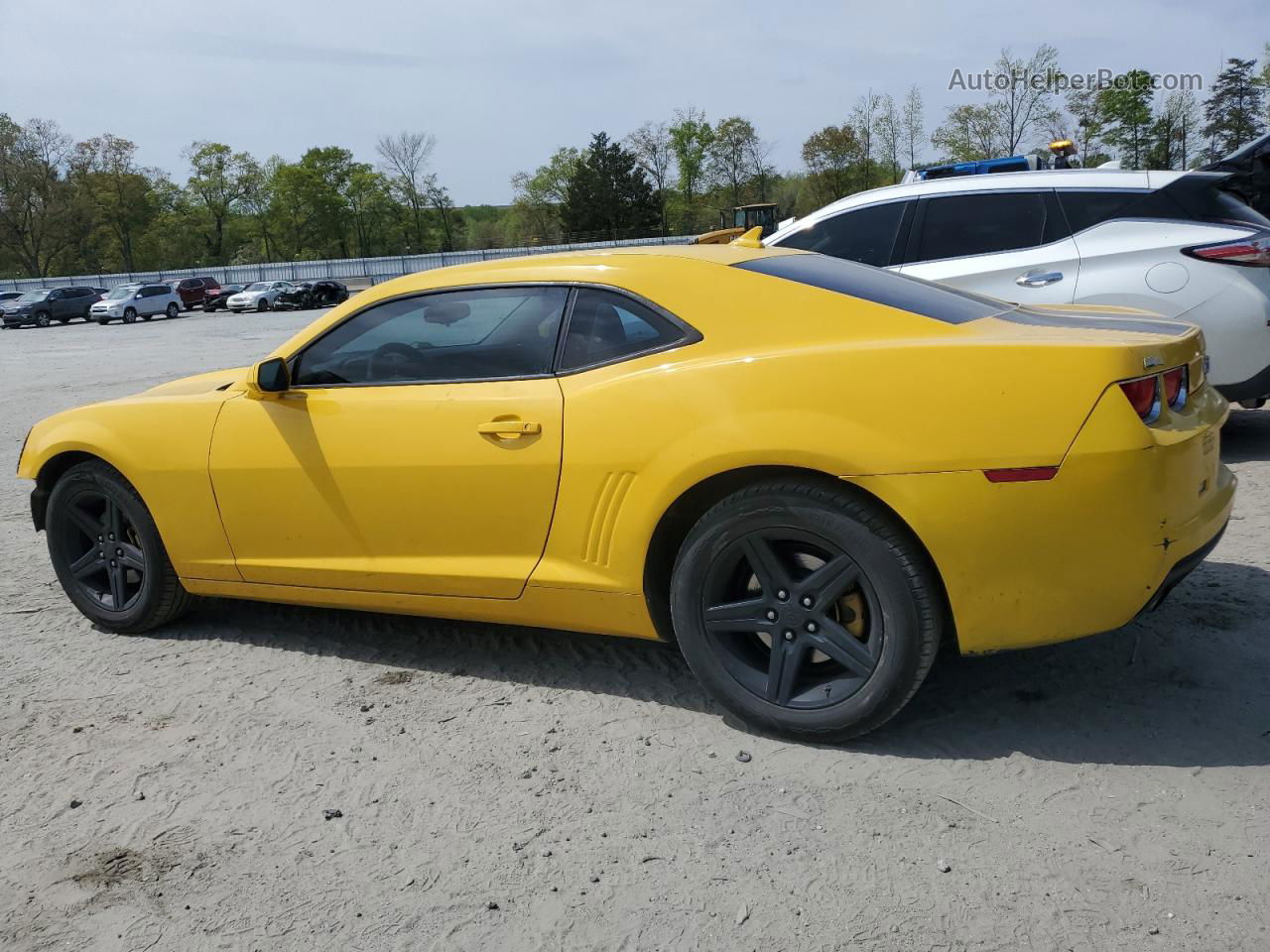 2010 Chevrolet Camaro Lt Yellow vin: 2G1FB1EV8A9218864