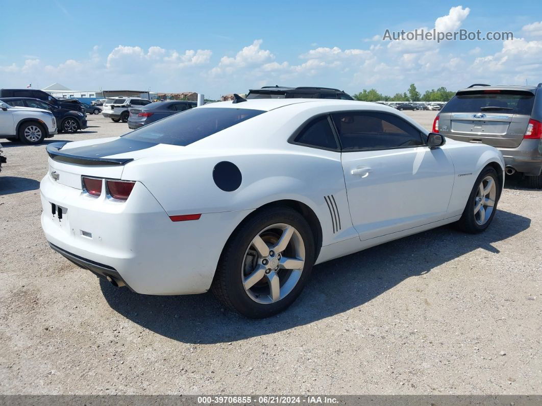 2010 Chevrolet Camaro 1lt White vin: 2G1FB1EV8A9227614