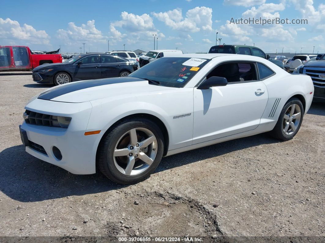 2010 Chevrolet Camaro 1lt White vin: 2G1FB1EV8A9227614