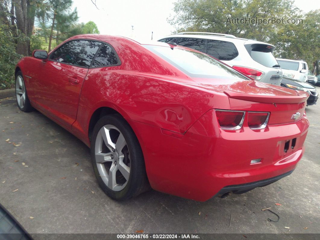 2010 Chevrolet Camaro 1lt Red vin: 2G1FB1EV9A9118840