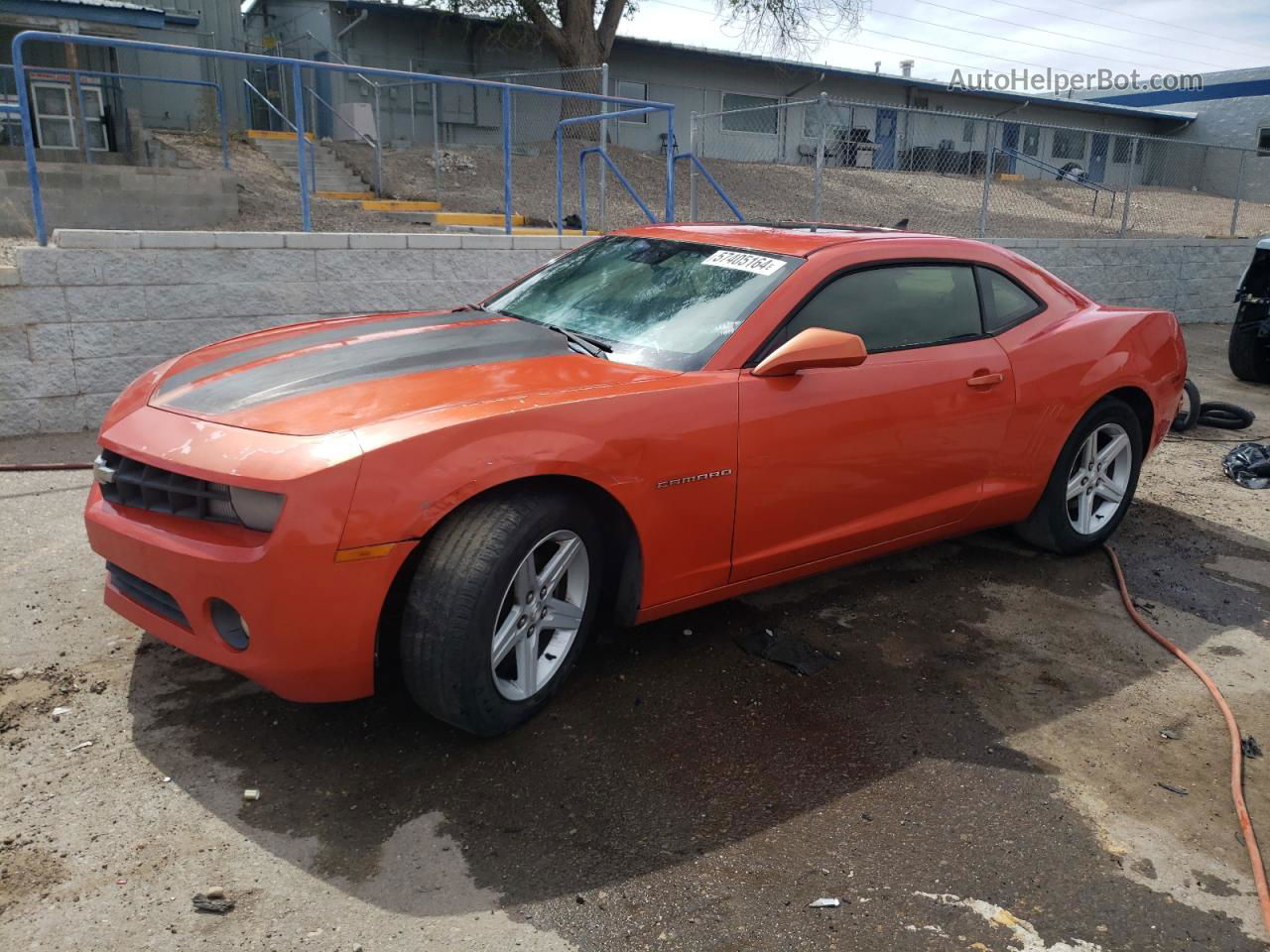 2010 Chevrolet Camaro Lt Orange vin: 2G1FB1EV9A9133564