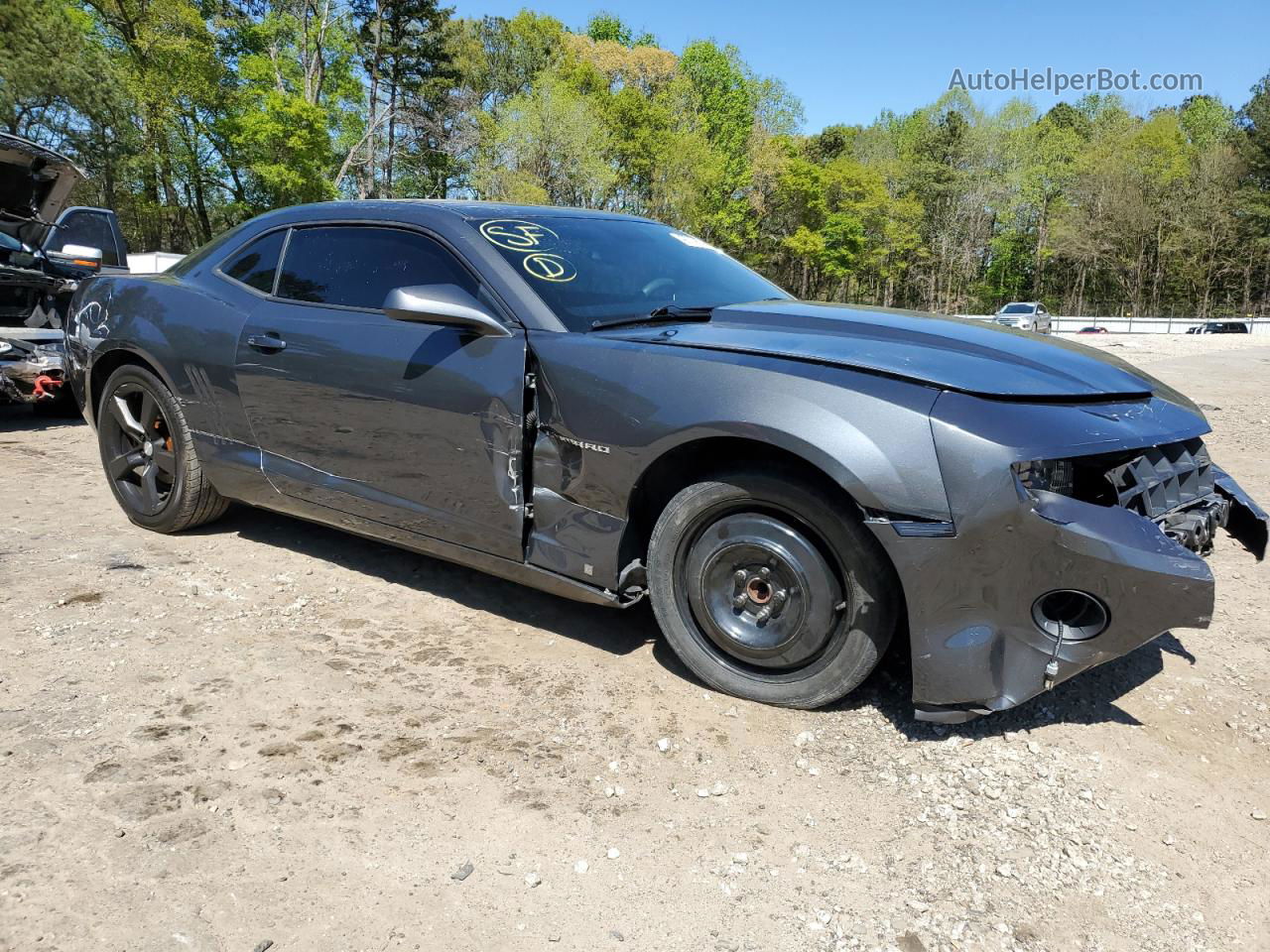 2010 Chevrolet Camaro Lt Charcoal vin: 2G1FB1EV9A9142409