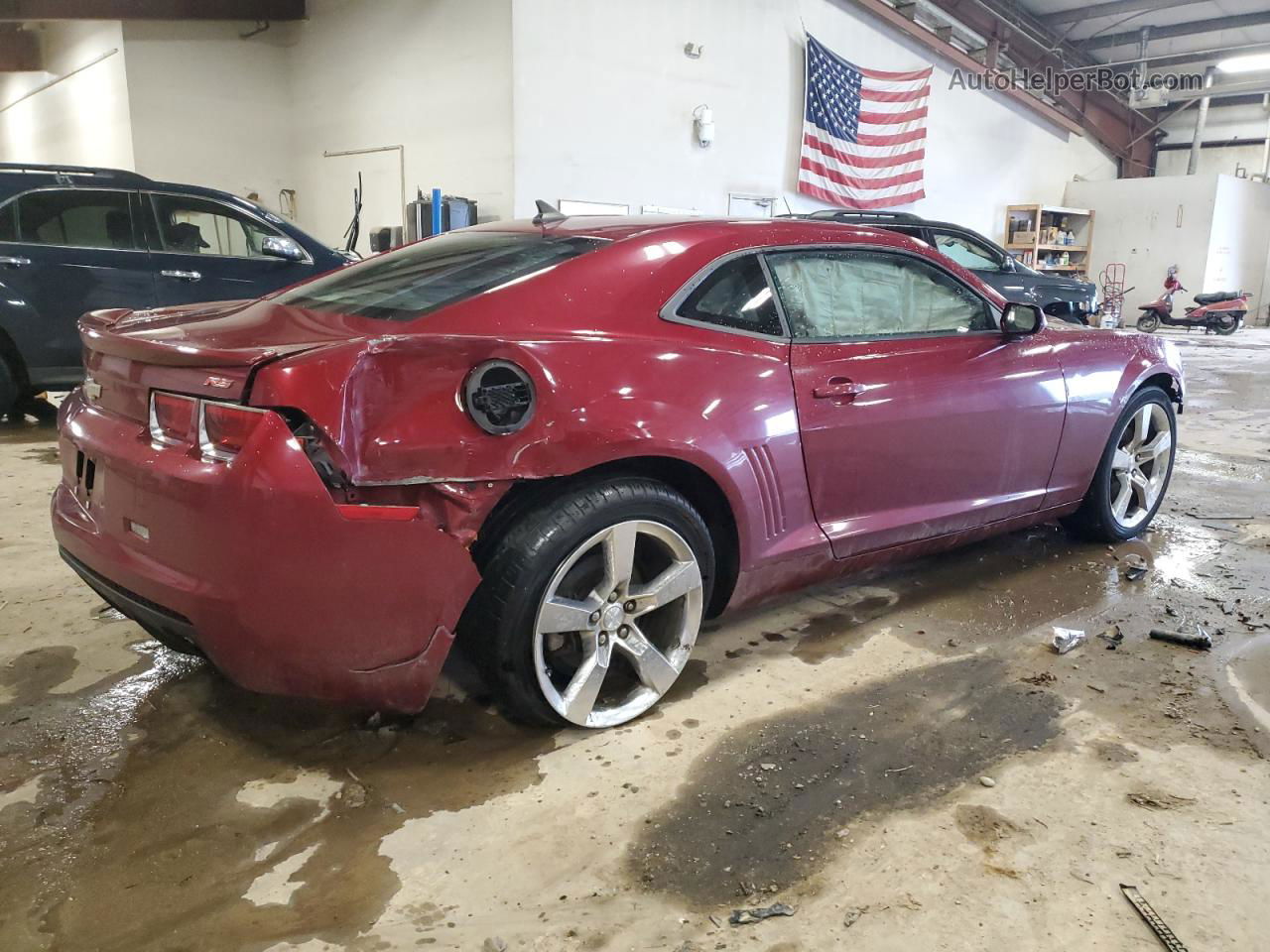 2010 Chevrolet Camaro Lt Red vin: 2G1FB1EV9A9145939