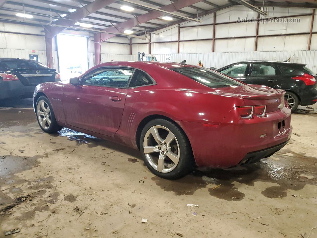 2010 Chevrolet Camaro Lt Red vin: 2G1FB1EV9A9145939