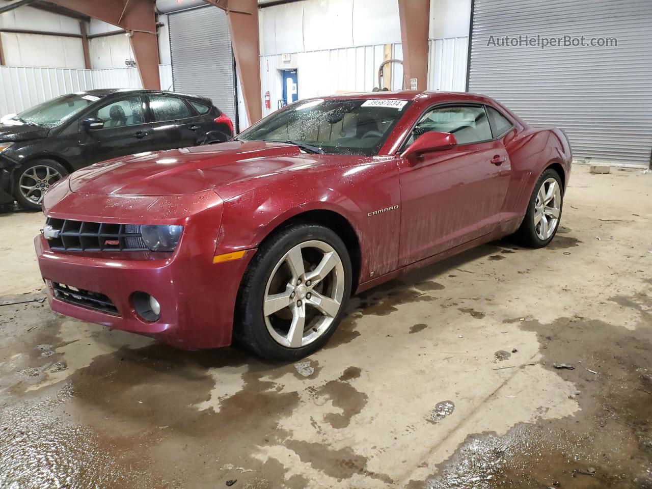 2010 Chevrolet Camaro Lt Red vin: 2G1FB1EV9A9145939