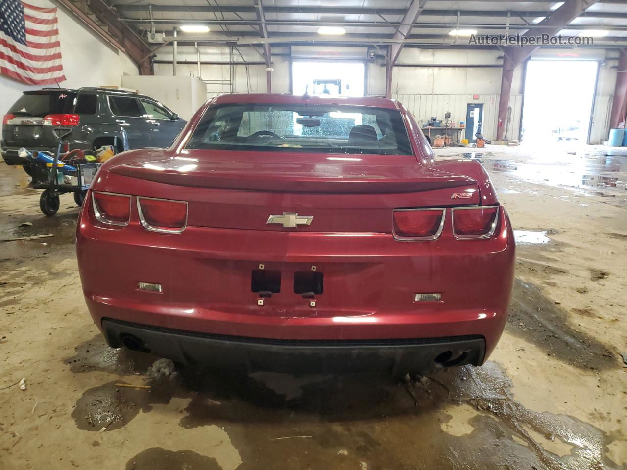 2010 Chevrolet Camaro Lt Red vin: 2G1FB1EV9A9145939