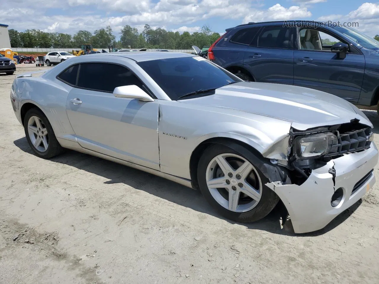 2010 Chevrolet Camaro Lt Silver vin: 2G1FB1EV9A9162613