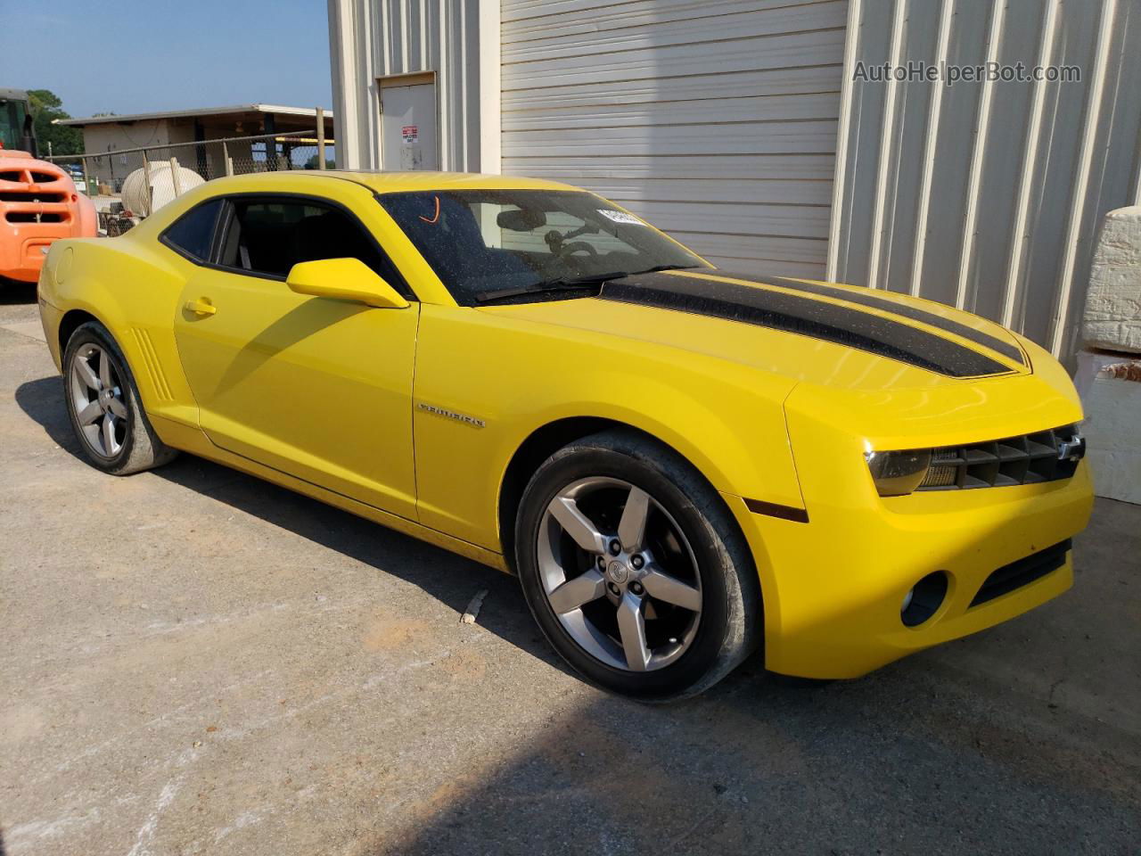 2010 Chevrolet Camaro Lt Желтый vin: 2G1FB1EV9A9179007